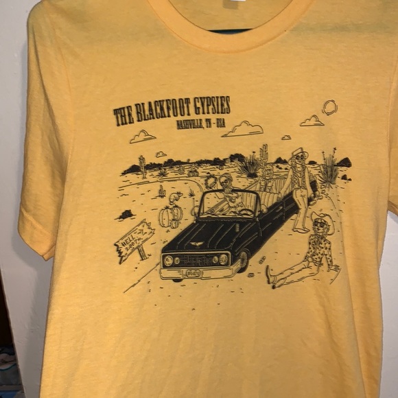 The Blackfoot Gypsies Band Shirt - Picture 1 of 4